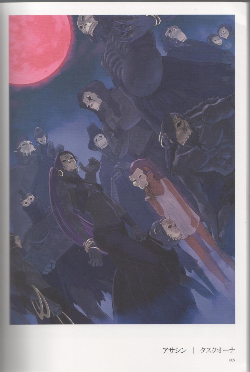 assassin, female assassin, and child assassin (fate and 1 more) drawn by task_owner