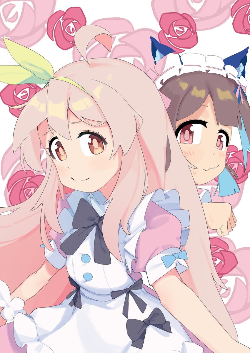 oyama mahiro and hozuki momiji (onii-chan wa oshimai!) drawn by araimelon