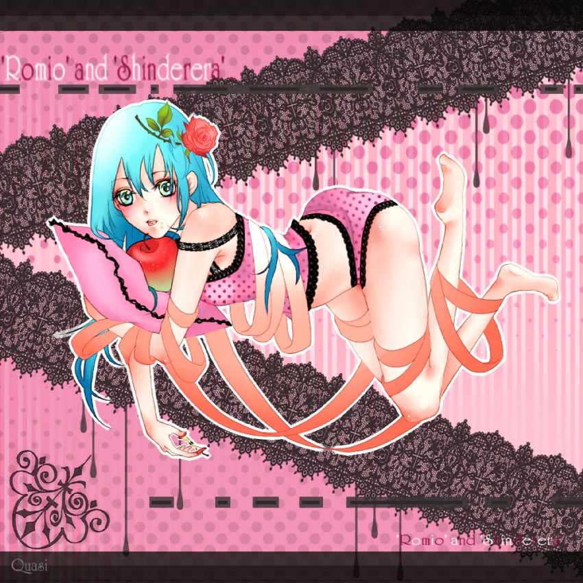 hatsune miku (vocaloid and 1 more) drawn by quasi