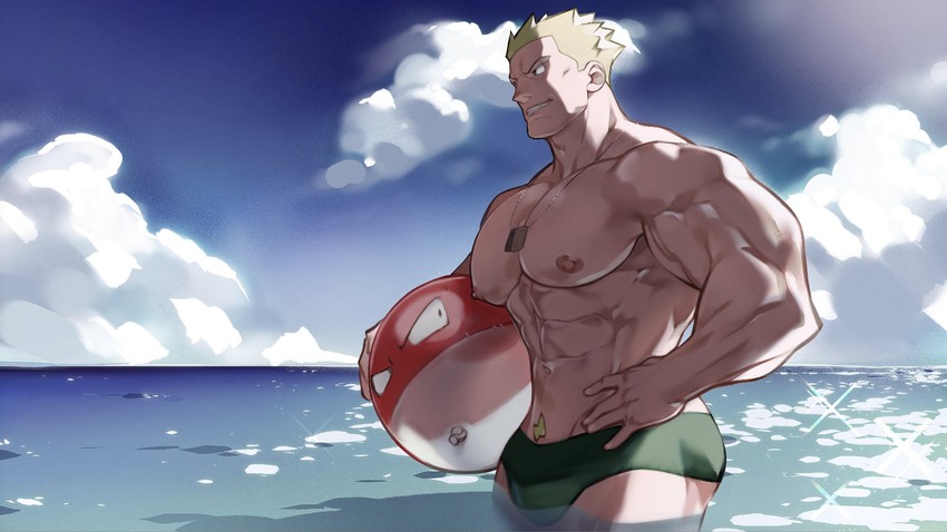 voltorb and surge (pokemon and 1 more) drawn by dizdoodz