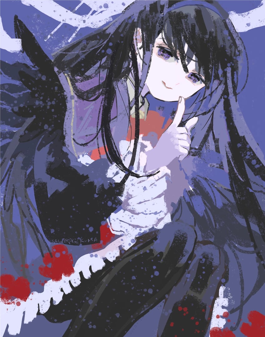 akemi homura (mahou shoujo madoka magica and 1 more) drawn by sawaragi_kuma