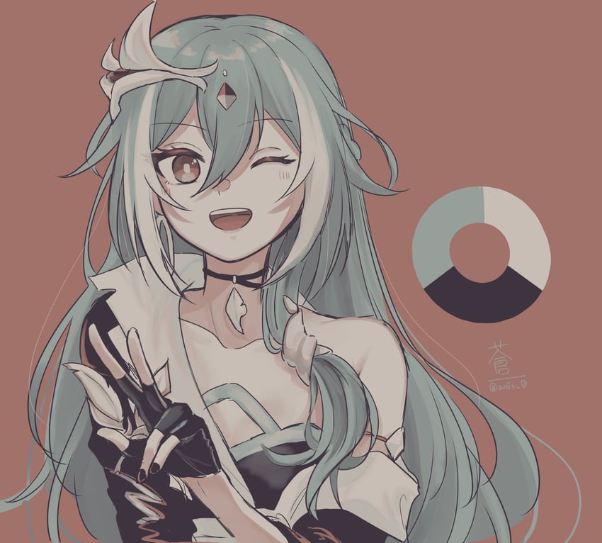 herrscher of sentience (honkai and 1 more) drawn by ao_e_k