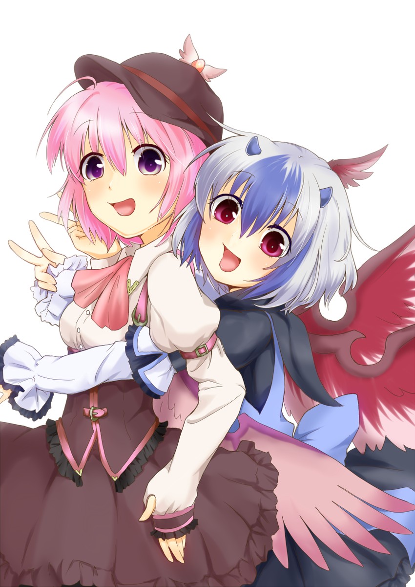 mystia lorelei and tokiko (touhou) drawn by kotarou_(yukina1721)