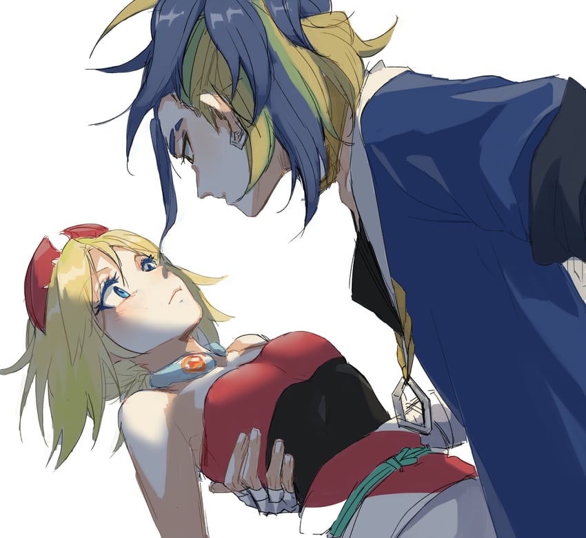 irida and adaman (pokemon and 1 more) drawn by matsuripanda