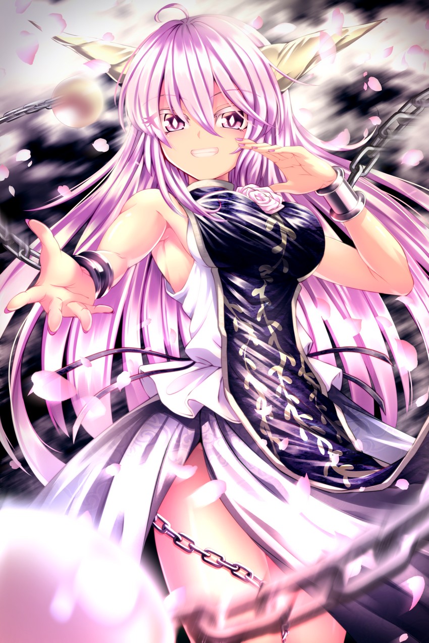 ibaraki kasen and ibaraki douji (touhou and 1 more) drawn by nomayo