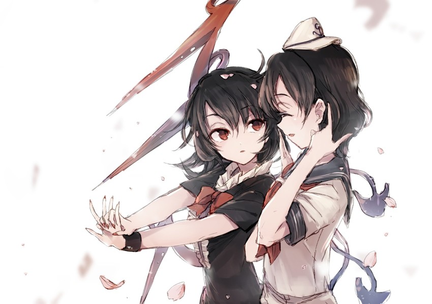 houjuu nue and murasa minamitsu (touhou) drawn by hisona_(suaritesumi)