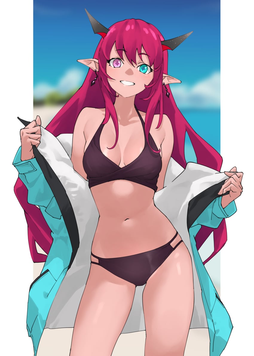 irys (hololive and 1 more) drawn by tanabe_(fueisei)