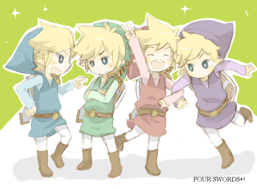 link and toon link (the legend of zelda and 1 more) drawn by popupopo
