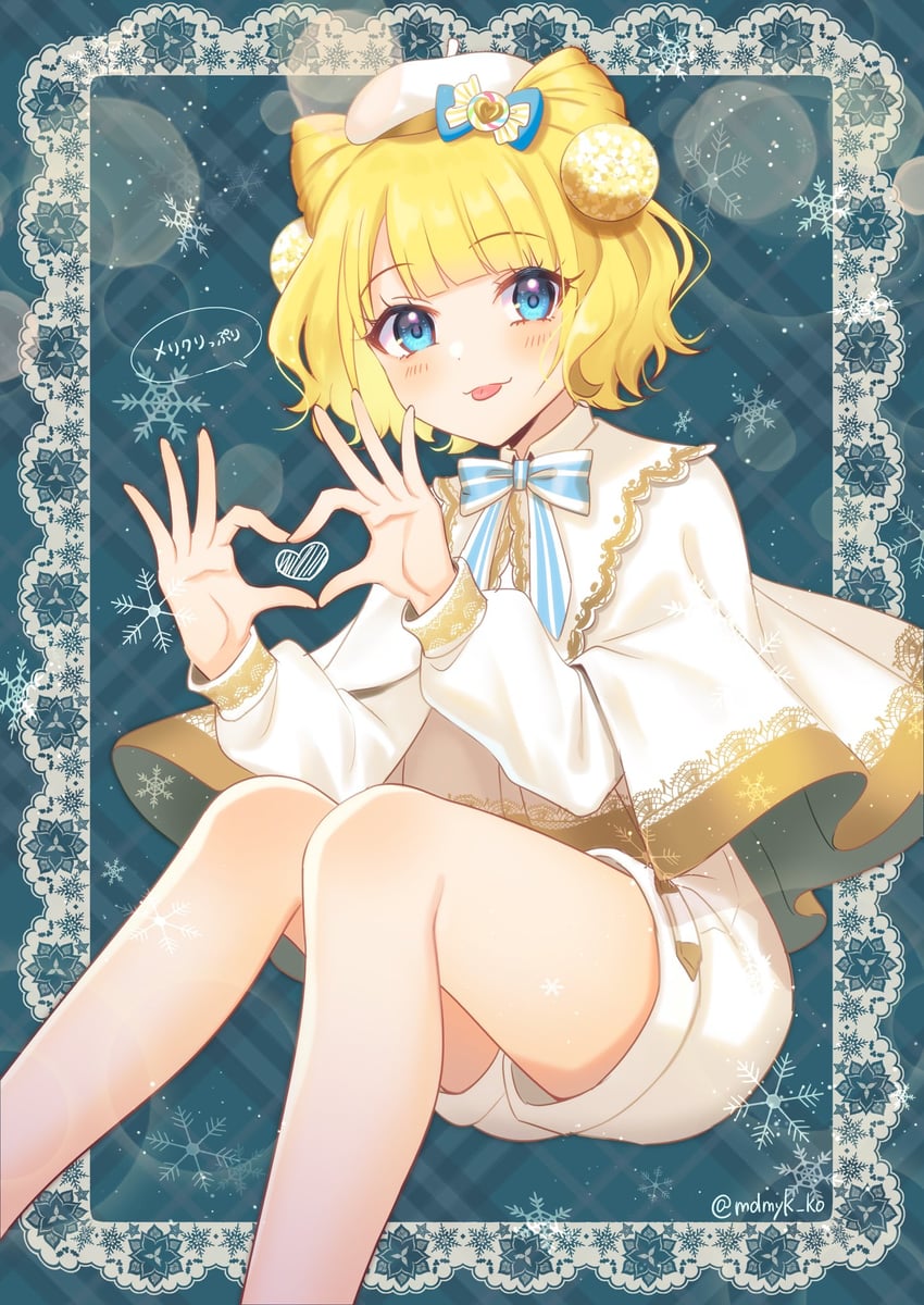 minami mirei (pretty series and 1 more) drawn by mendamen