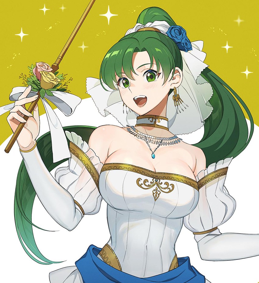 lyn (fire emblem and 2 more) drawn by kyufe