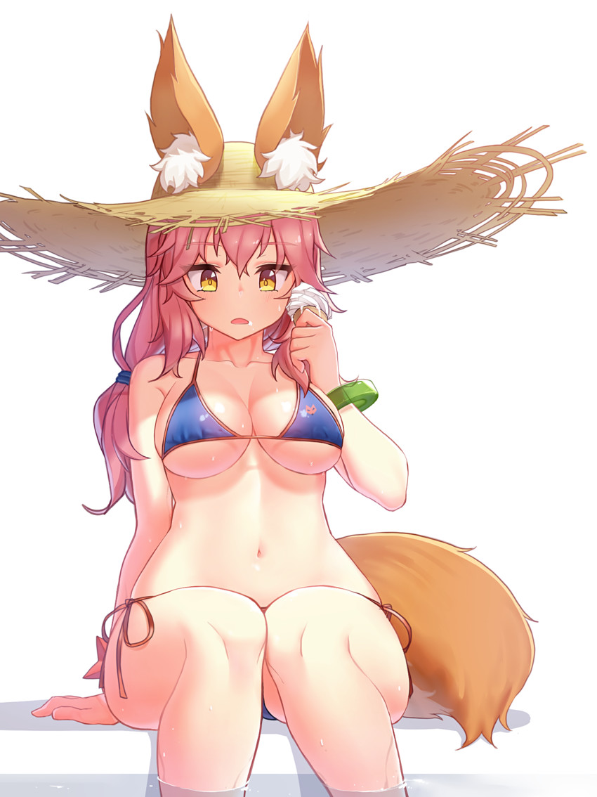 tamamo and tamamo no mae (fate and 1 more) drawn by narynn