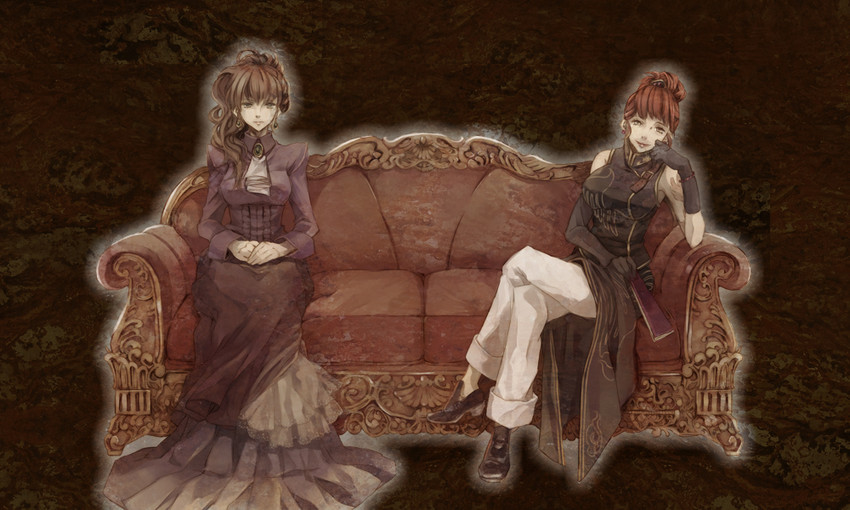 ushiromiya natsuhi and ushiromiya eva (umineko no naku koro ni) drawn by oono_eiko