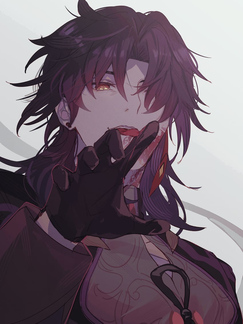 blade (honkai and 1 more) drawn by zassyoku_dd