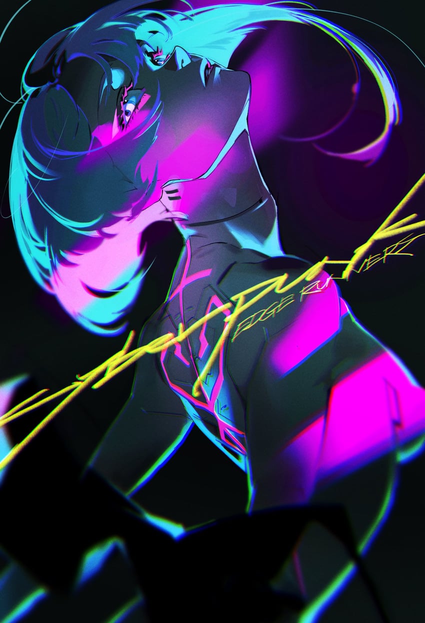 lucy (cyberpunk and 1 more) drawn by yoneyama_mai