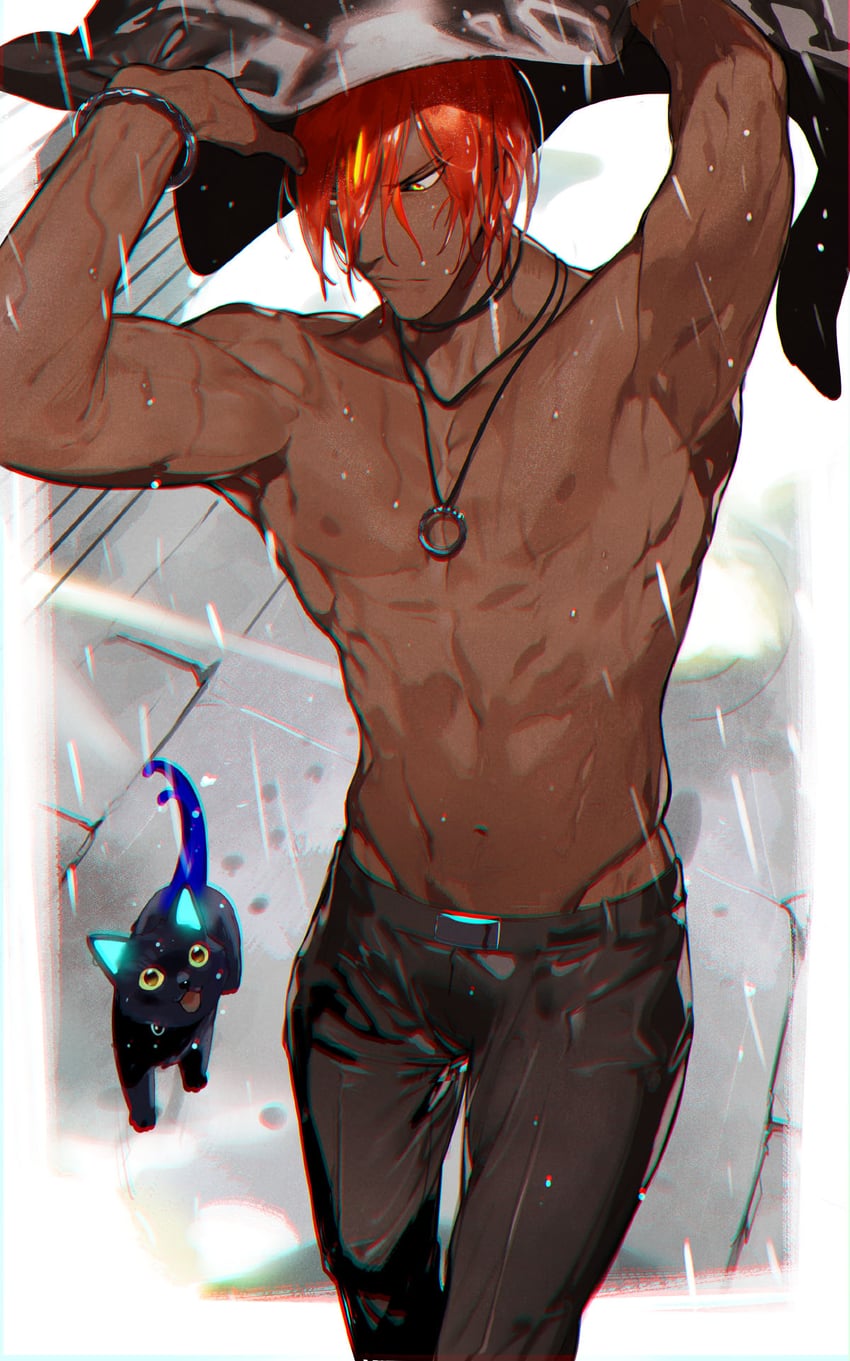 arjuna, arjuna alter, and ashwatthama (fate and 1 more) drawn by semi_(p-poco)