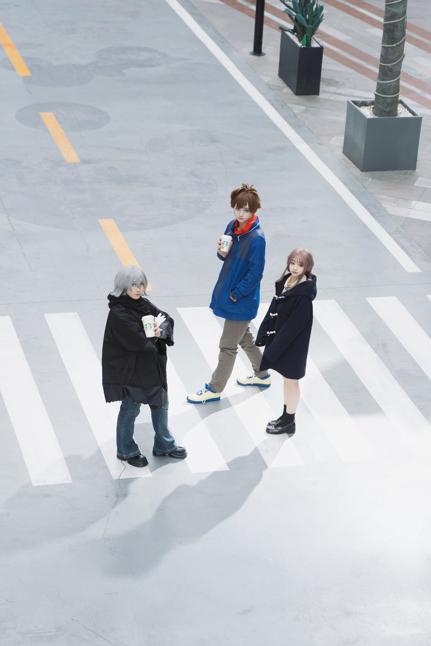 higashimitarai kiyoshiro, amanokawa hiro, and tsukiyono ruli (digimon and 1 more) drawn by nochino