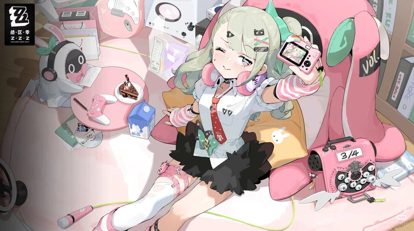 chinatsu remiel (zenless zone zero) drawn by qiqiu_xiao_gou_de_bianli_dian