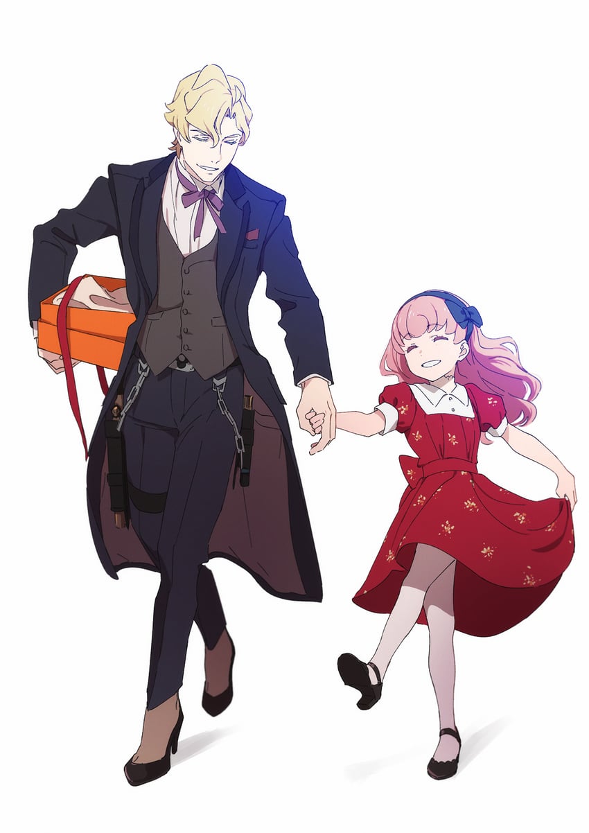 herlock sholmes and iris wilson (ace attorney and 1 more) drawn by officinale_t