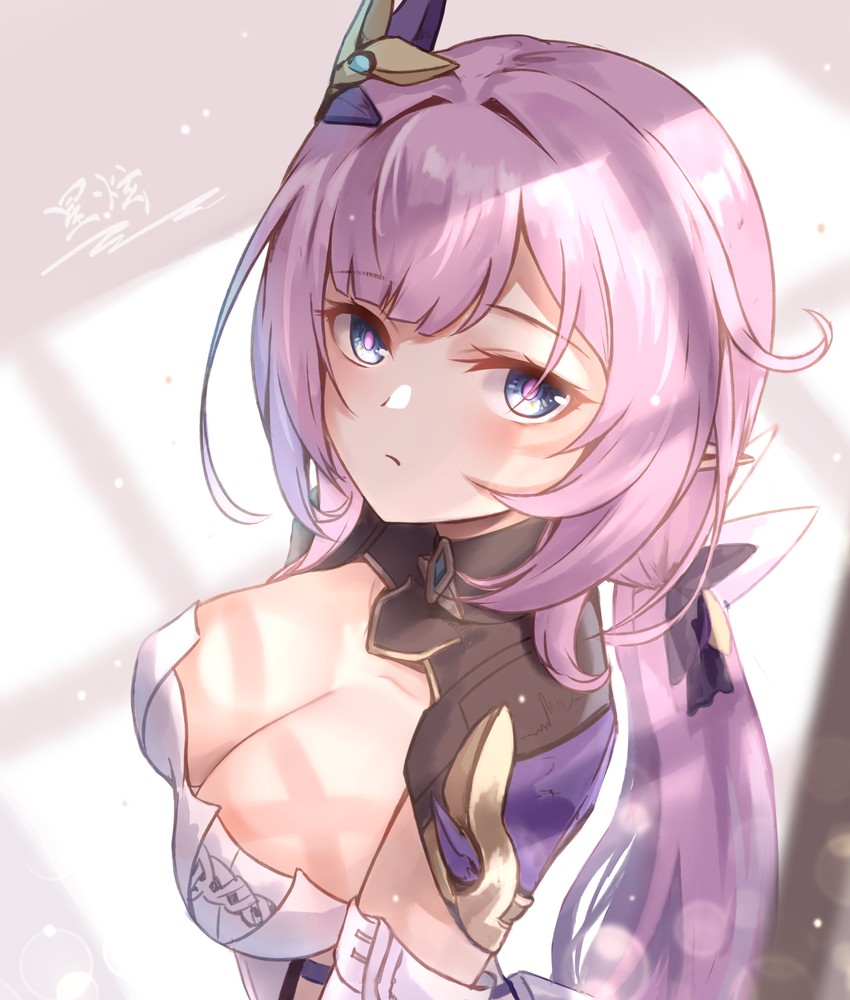 elysia (honkai and 1 more) drawn by yelan_xing_xuan