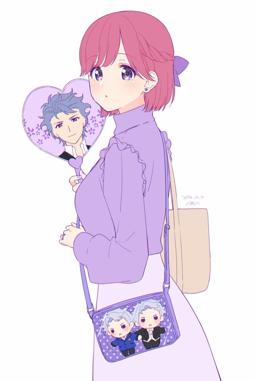 protagonist and shitara seiji (tokimeki memorial and 2 more) drawn by krudears