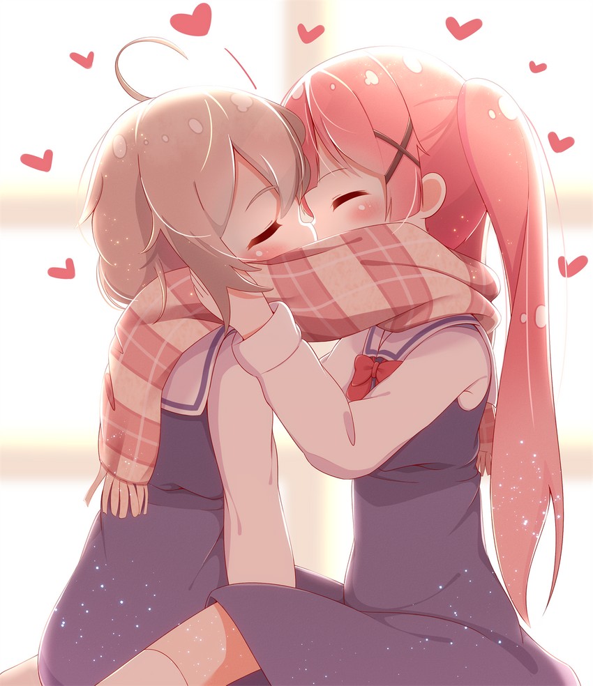 tanemura koyori and konomori kanon (watashi ni tenshi ga maiorita!) drawn by hoshino_(pwmp3573)
