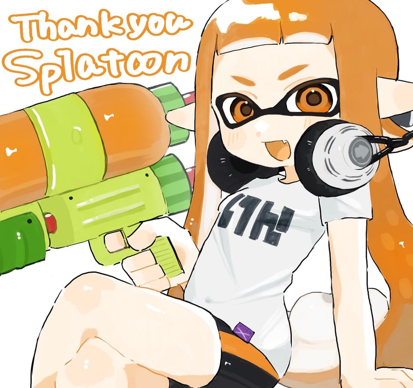 inkling player character, inkling girl, and kaori (splatoon and 1 more) drawn by mt38lg