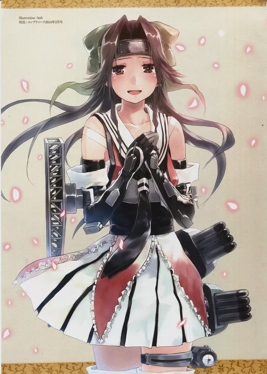 jintsuu and jintsuu kai ni (kantai collection) drawn by bob_(biyonbiyon)