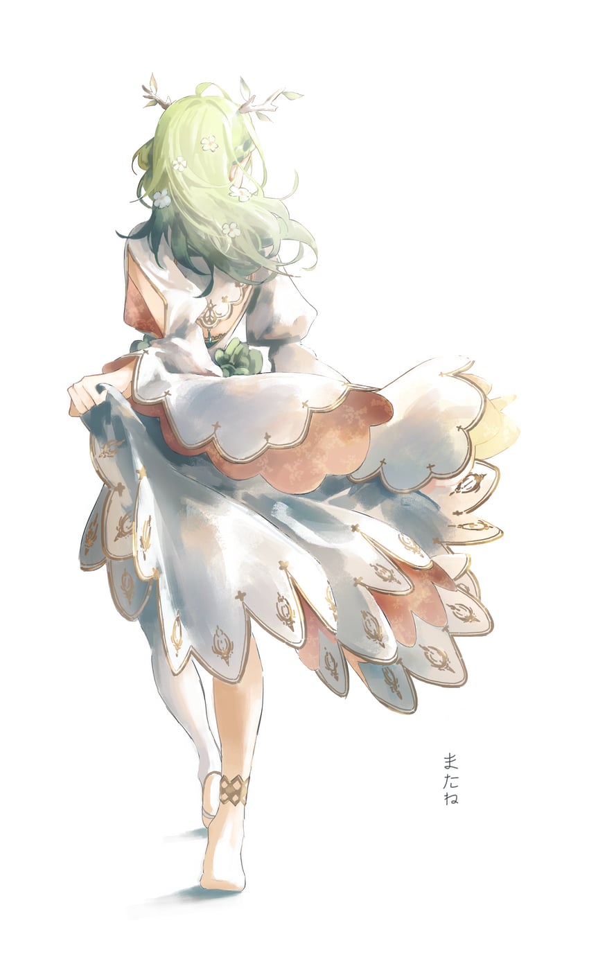 ceres fauna (hololive and 1 more) drawn by kyoko_(zeprii4)