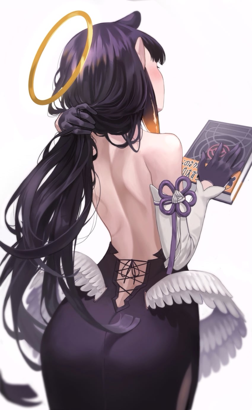 ninomae ina'nis and ao-chan (hololive and 1 more) drawn by prock