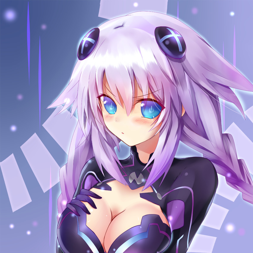 purple heart (neptune) drawn by hirokichi_shouji