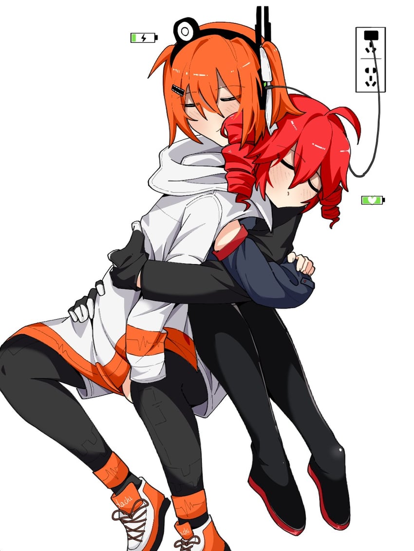 kasane teto and adachi rei (utau and 1 more) drawn by yi_xing_luren