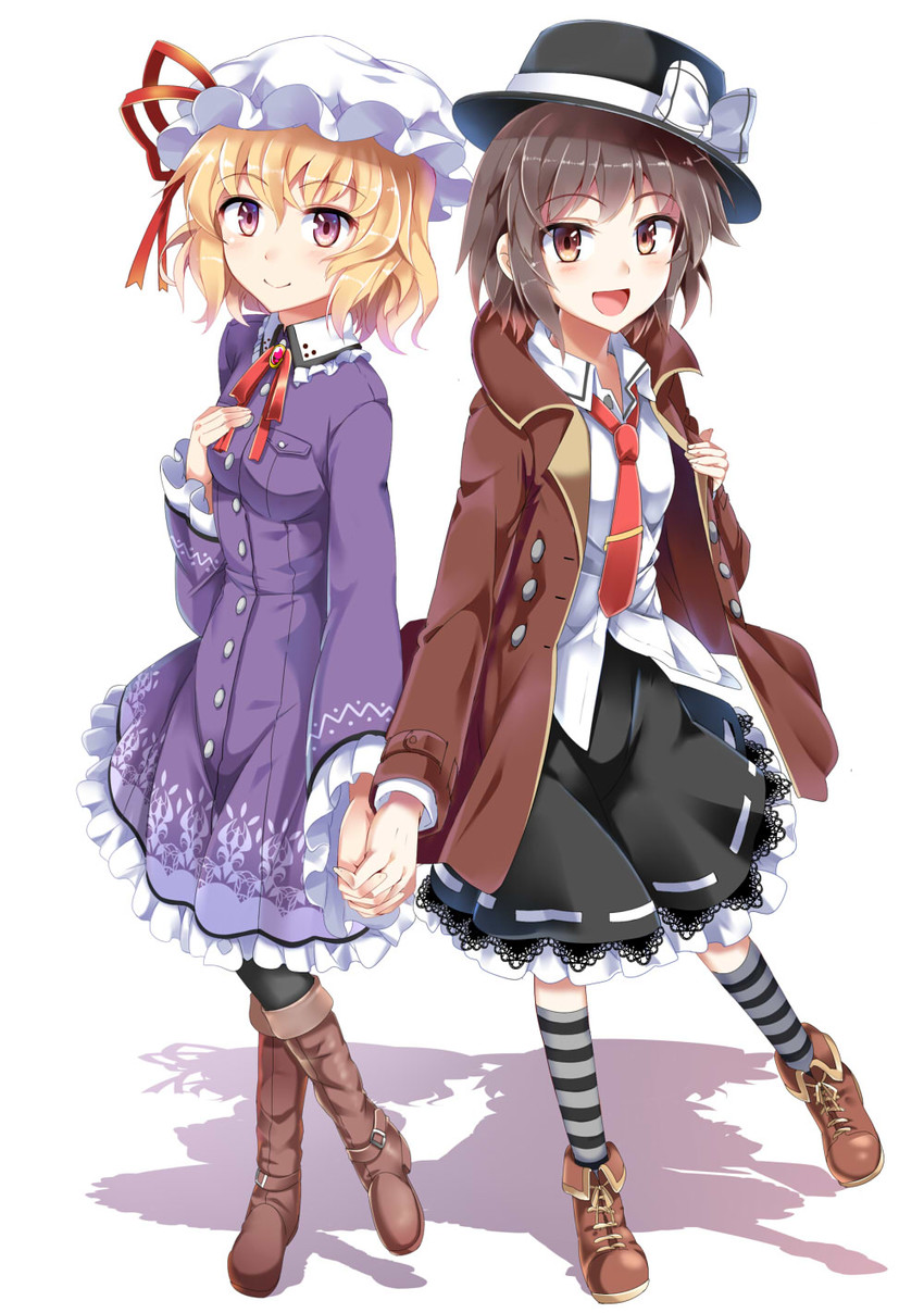 usami renko and maribel hearn (touhou) drawn by e.o.