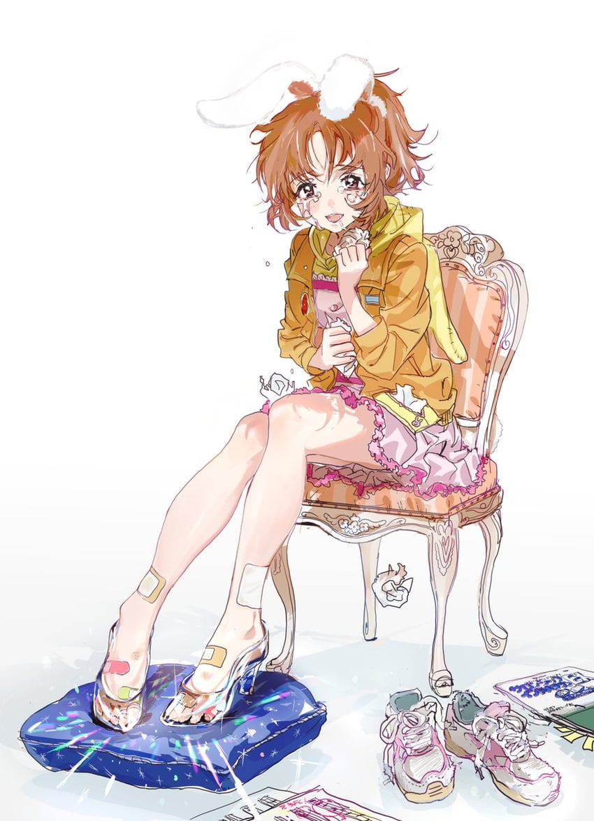 abe nana (idolmaster and 1 more) drawn by tsuruma_ikada