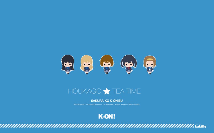 akiyama mio, nakano azusa, hirasawa yui, tainaka ritsu, and kotobuki tsumugi (k-on!) drawn by daisensei