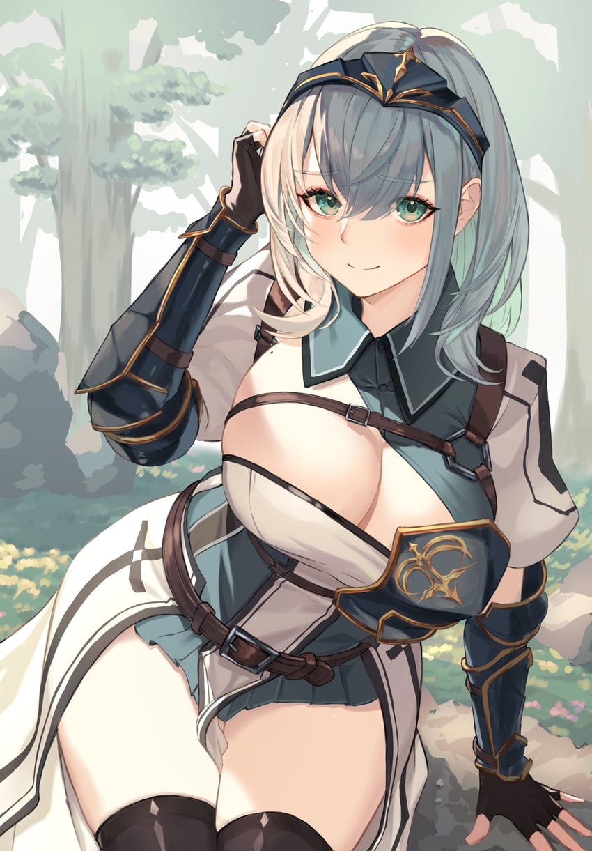 shirogane noel (hololive) drawn by roco_(rocoroco1115)