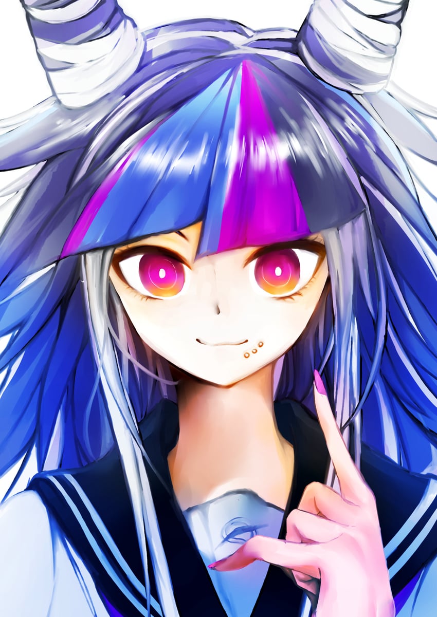 mioda ibuki (danganronpa and 1 more) drawn by gomio_(bb-k)