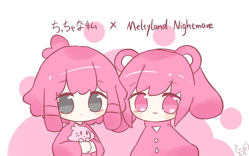chiccha na watashi and 1 more drawn by hyouenn