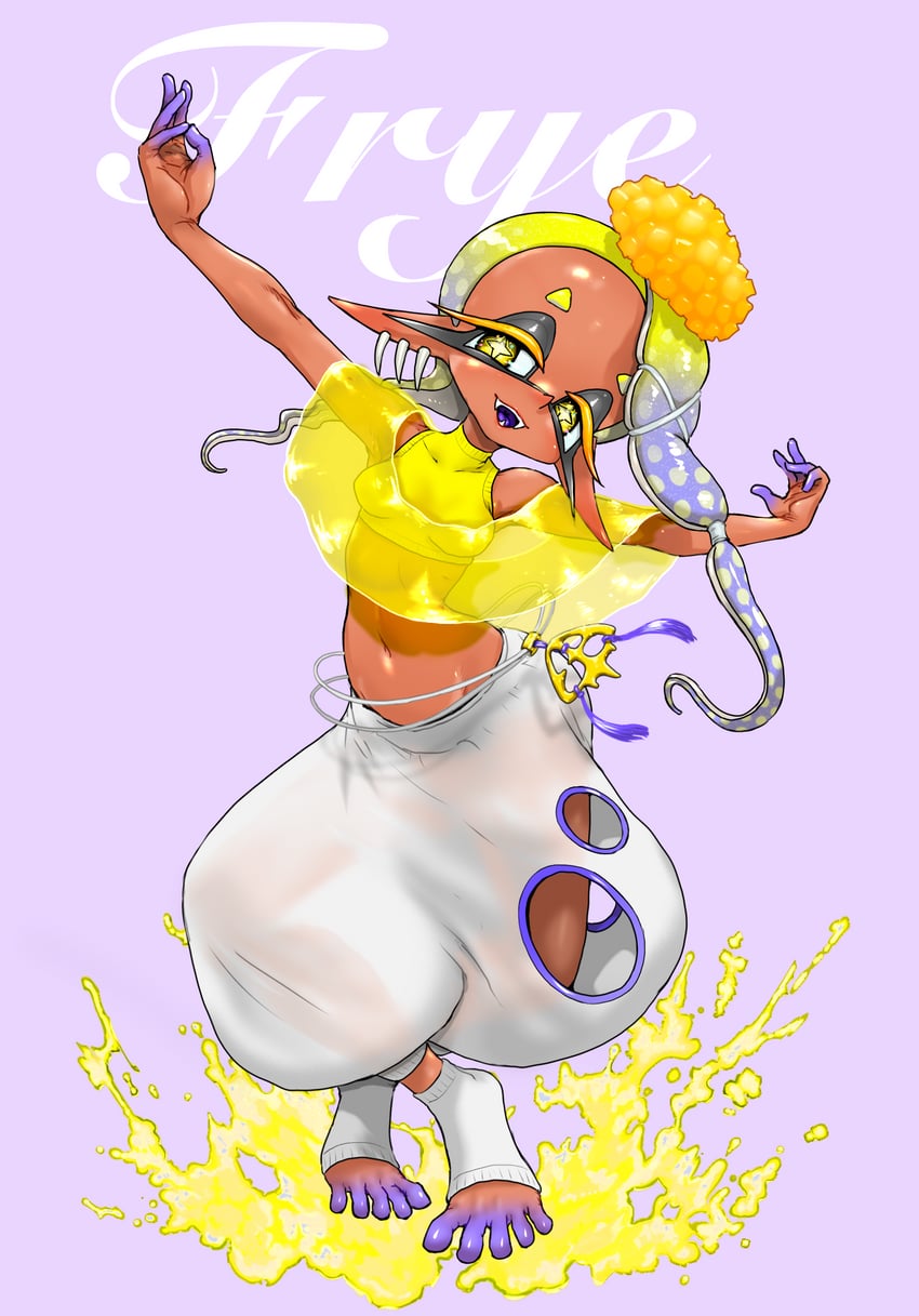 frye (splatoon and 1 more) drawn by koharu2.5