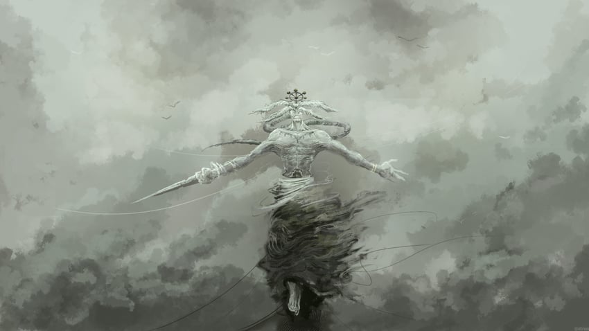 mahoraga (jujutsu kaisen) drawn by nitrovu