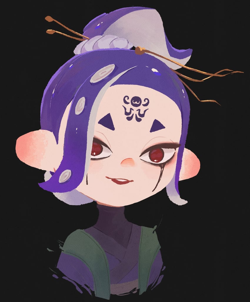 shiver and fourth sister (splatoon and 2 more) drawn by zhang_tian57284