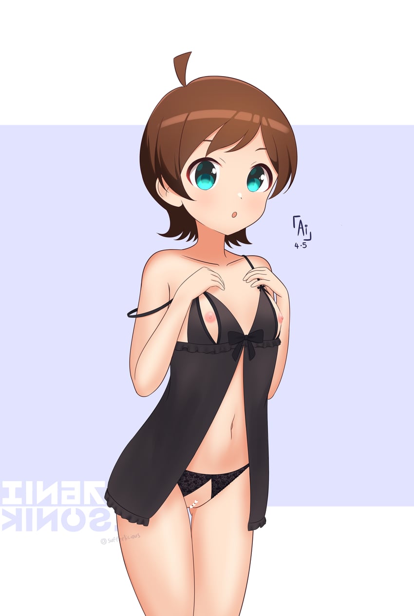 kinoshita hinata (idolmaster and 2 more) drawn by ai_haruka
