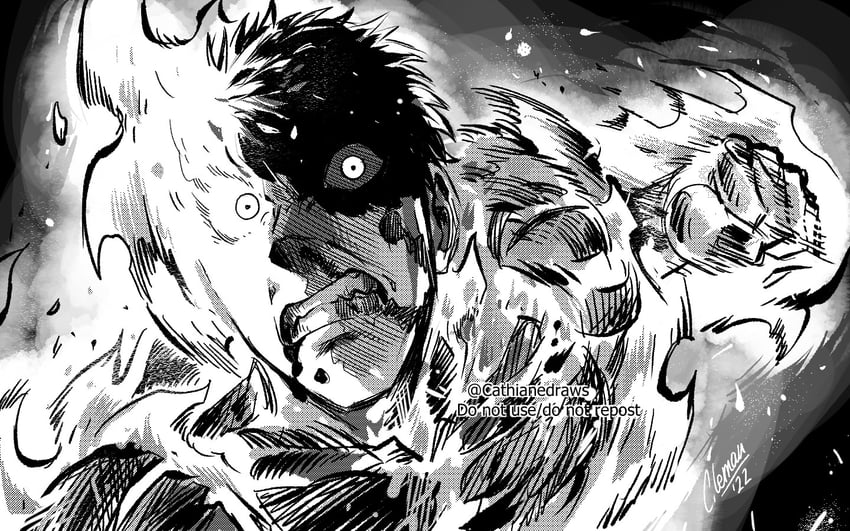 agni (fire punch) drawn by cathiane
