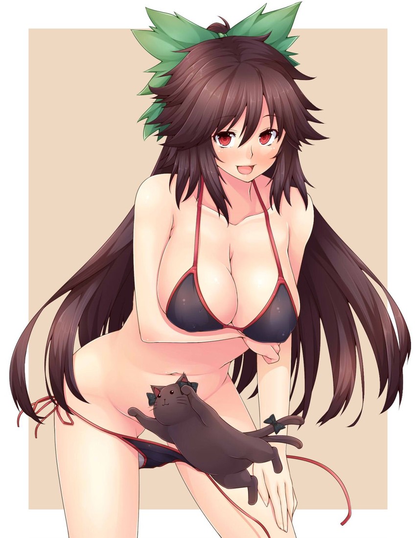 kaenbyou rin and reiuji utsuho (touhou) drawn by ao_banana