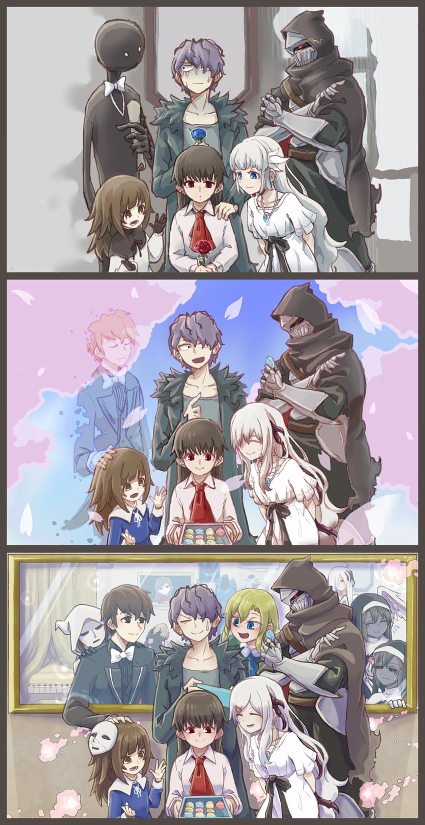 ib, mary, garry, lily, alice, and 8 more (ib and 2 more) drawn by riva_(wolfox610riva)