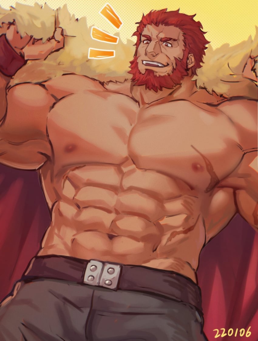 iskandar (fate and 2 more) drawn by sdz_(inazuma)