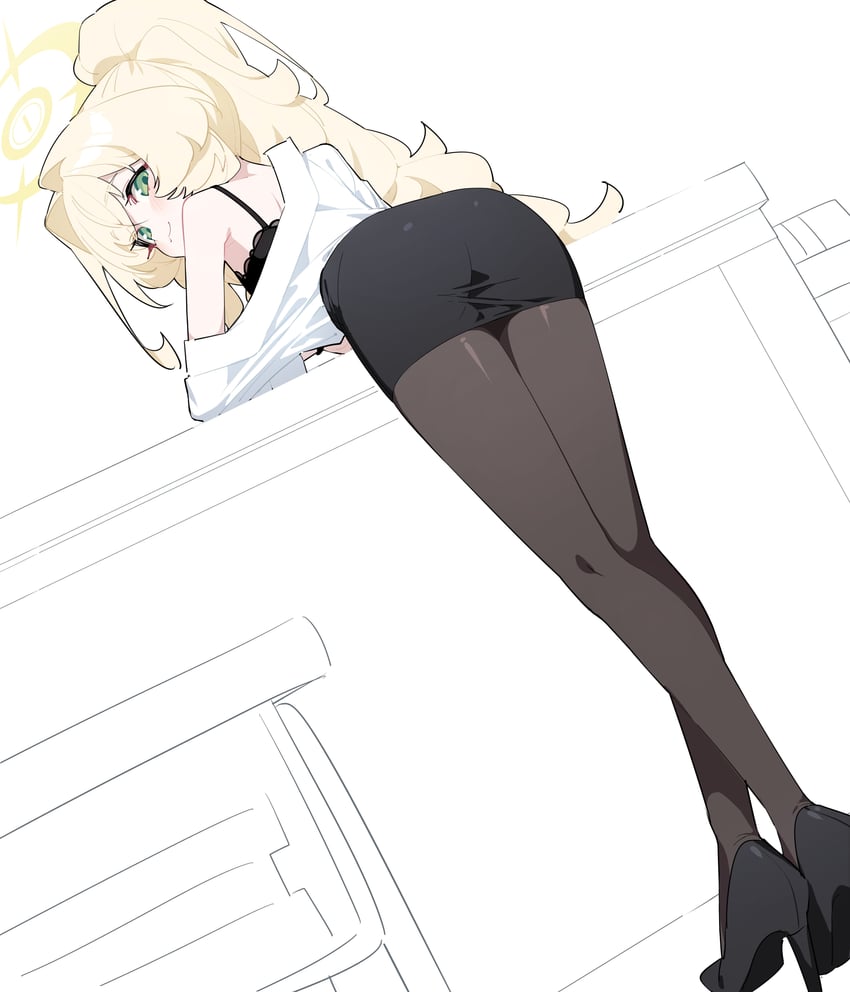 professor niyaniya (blue archive) drawn by honi_(honi1010)