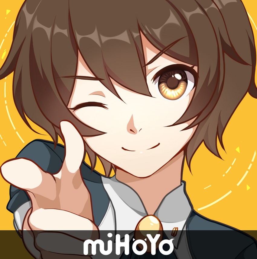 welt yang (honkai and 1 more) drawn by momoko_nico