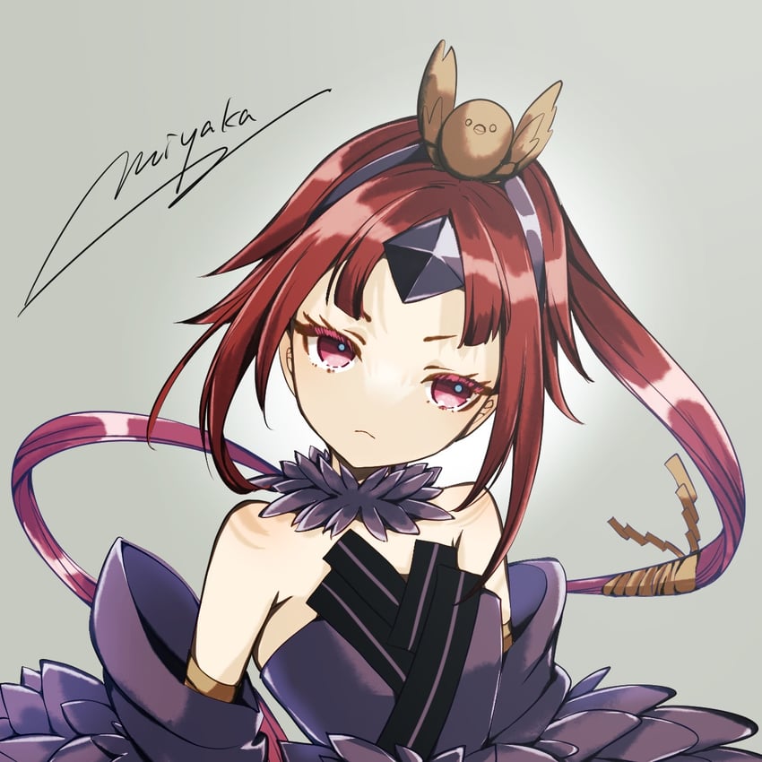 beni-enma and beni-enma alter (fate and 1 more) drawn by miyaka_(58305841)