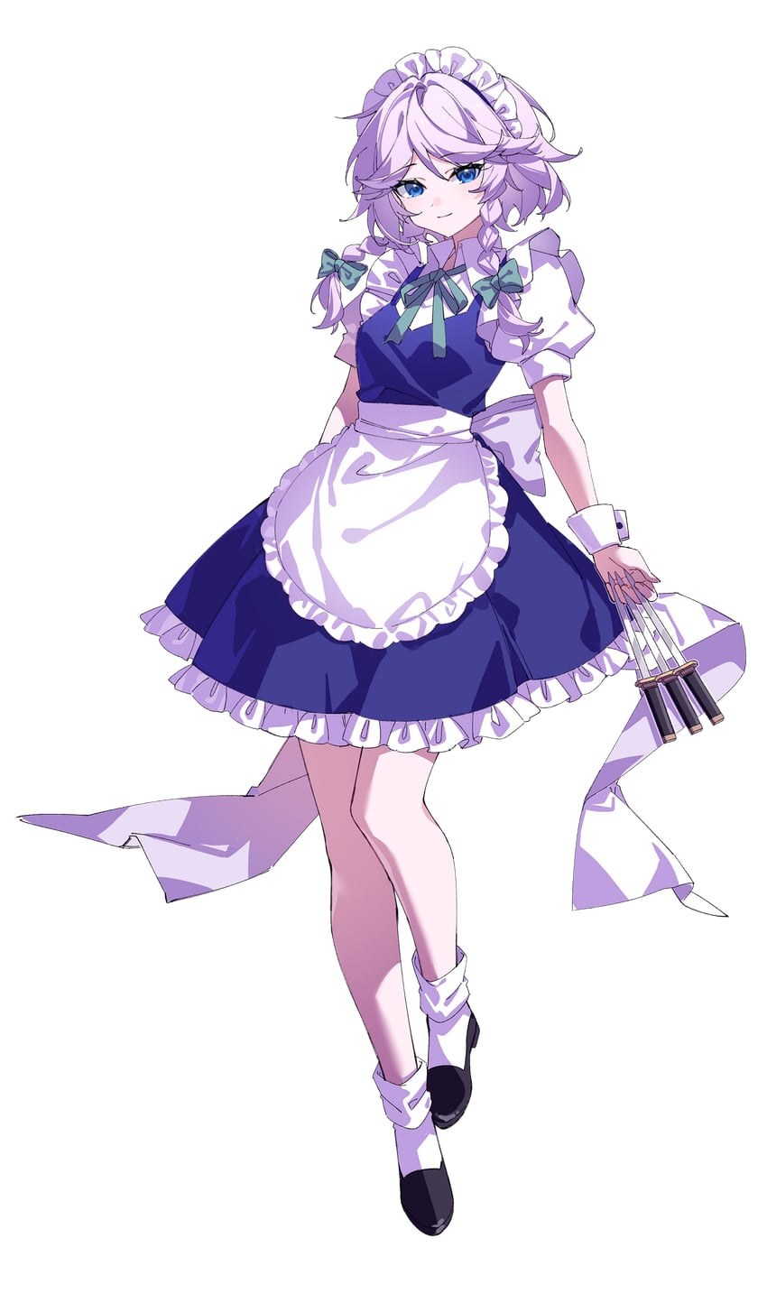 izayoi sakuya (touhou) drawn by ssm_(ssm82048039)