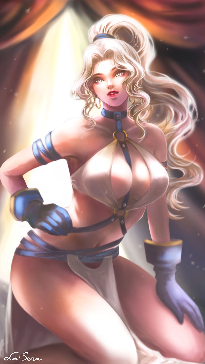 jeane (gensou suikoden and 1 more) drawn by la-sera